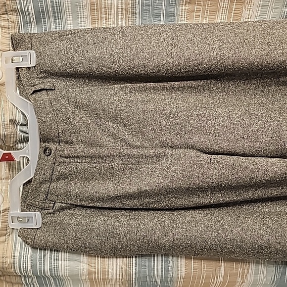 Liz Claiborne/Lizsport Gray Wool Blend Lined Pants - Picture 2 of 6